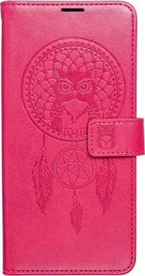 Obrázok produktu pre MEZZO Puzdro na knihu je vhodné pre IPHONE 16e (SE 4 2025) Dreamcatcher magenta