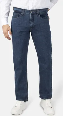 Produktbild von Stooker Men FRISCO DENIM pánske nohavice s 5 vreckami rovný strih strečový keper / farebné čisté pranie rovné