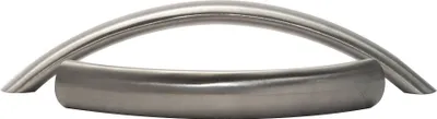 Produktbild von Möbelgriff Portland Edelstahl Segmentbogengriff La 128mm Küchengriff matt gebürstet