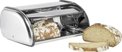 Produktbild von HI Brotkasten Silbern 35,5×23×14,5 cm 11 L