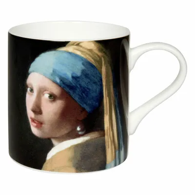 Immagine prodotto di Könitz Becher J. Vermeer - Meisje, Tasse, Kaffeebecher, Bone China, Bunt, 385 ml, 11 2 004 2715