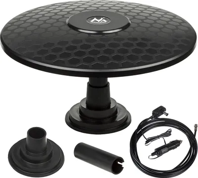 Produktbild von Omnidirektionale Antenne Multidirektionale Außenantenne Aktive Fernseher-Antenne (Magnet - 12/24V) DVB-T/T2 H.265 HEVC