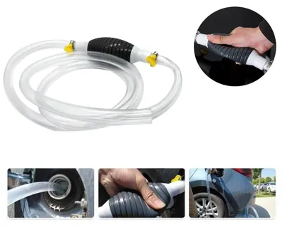 Produktbild von Gummihandpumpe zum manuellen Ansaugen von Kraftstoff (Diesel, Benzin), Öl und anderen Flüssigkeiten — 14 mm
