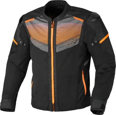 Immagine prodotto di Giacca da moto in tessuto Macna Orcano 2.0, nero/arancione, XL