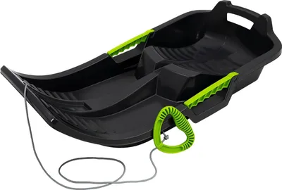 Produktbild von KHW Minibob | Anthrazit | schneller Kinderschlitten aus Kunststoff | mit Brems- & Lenkfunktion |  Germany | | 80×40×20 cm