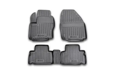 Immagine prodotto di Tappetini auto in gomma Novline Ford S-Max 2006-2015 (fissaggio ovale, distanza di fissaggio 25,5 cm)