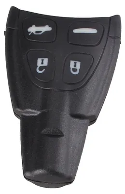 Schlüsselgehäuse 4 Tasten weich für Saab 9-3 9-5