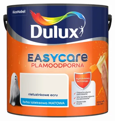Produktbild von Latex-Wandfarbe Innen, schmutz- & wasserabweisend, matt Ecru 2,5 L