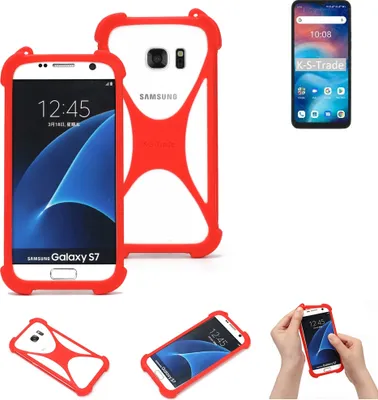 Produktbild von K-S-Trade Handy-Hülle kompatibel mit UMIDIGI G1 Schutz-Hülle Bumper Silikon Schutz Hülle Cover Case Silikoncase Silikonbumper TPU Softcase