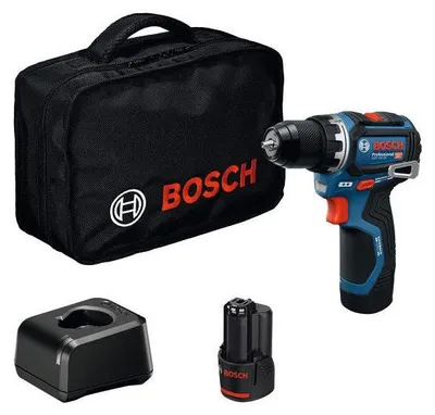 Image de Perceuse-visseuse BOSCH PROFESSIONAL - GSR 12V-32 + 2 batteries GBA2.0 Ah - chargeur GAL 12V-20 + sac