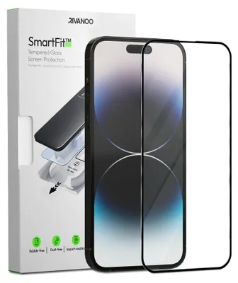 Produktbild von 1-Pack iPhone 14 Pro Max Displayschutzfolie - Gehärtetes Glas | [Automatische Installation] - Blasenfrei