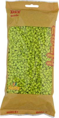 Produktbild von 6000 Hama Midi Bügelperlen - Lime