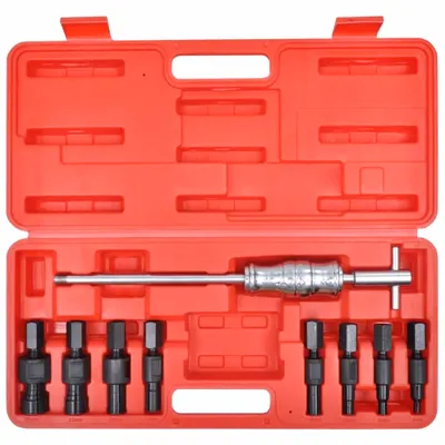 Immagine prodotto di Set Strumenti Estrattori Cuscinetti Foro Cieco 9 pz