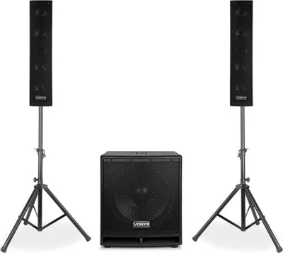 Produktbild von VX880BT 2.1 Aktives Lautsprecher-Set 1000 W 15' 2 x 8' USB/SD/MP3/BT