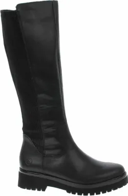 Cipriata Silvia Stivaletti Donna In Pelle Morbida Con Zip E Polpaccio Elasticizzato - Colore Nero, Taglia 39 EU, Fodera In Pile