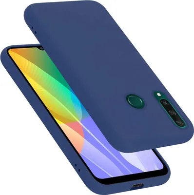 Image de Cadorabo Housse pour Huawei Y6P Housse en silicone Housse pour téléphone portable Etui en silicone liquide, résistant aux rayures et aux chocs pour Huawei Y6P