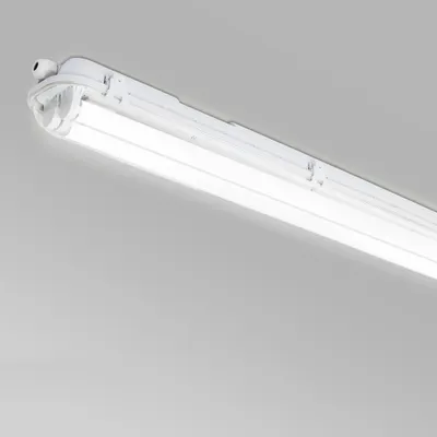 Zdjęcie produktu dla Peviasot, lampa LED do pomieszczeń wilgotnych, 2-punktowa, IP65, 24W, 150 cm, T8, G13, światło białe (6500K), do piwnic, garaży i warsztatów