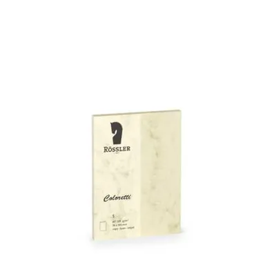 Produktbild von Coloretti Karten 5 Stück A7Hd chamois Marmora