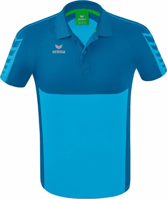 Produktbild von Erima Six Wings Poloshirt Herren - Curacao