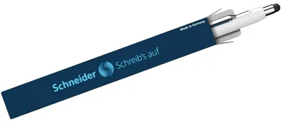 Immagine prodotto di Schneider SN138702 Penna a sfera Epsilon Touch - XB, blu (indelebile), bianco/blu