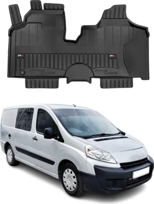 Image de Tapis de Sol pour Citroen Jumpy 2007-2016 TPE Noir