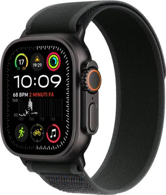 Produktbild von Apple Watch Ultra 2 GPS+ Cellular 49mm Black Titanium Case with Trail Loop