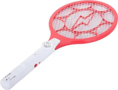 Produktbild von Verk 01314 Elektrische Fliegenklatsche mit Taschenlampe, Akku, blau