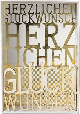 Produktbild von Herzstücke Wunschschachtel Herzlichen Glückwunsch