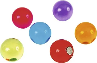Productafbeelding van Trendform FW4026, Rond, Meerkleurig, Glanzend, 1,8 cm, 6 stuks