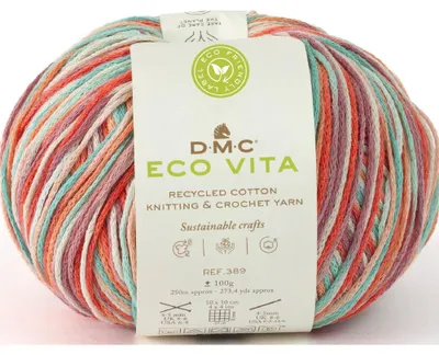Obrázek produktu pro DMC Eco Vita – příze z recyklovaných materiálů, vícebarevná (barva 603)