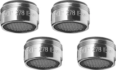 Zdjęcie produktu dla SET 4x aerator gwint zewnętrzny M20x1, chrom