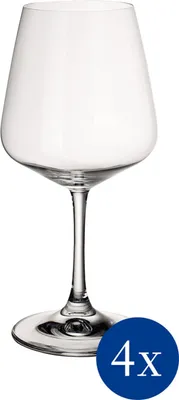 Produktbild von Villeroy & Boch Rotweinglas Set Ovid klar, 4 tlg.