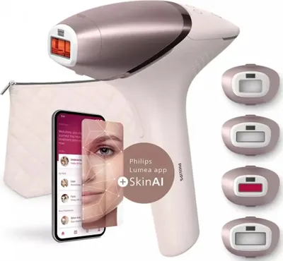 Produktbild von Philips BRI977/00 svetelný odstraňovač chĺpkov Intenzívne pulzné svetlo (IPL) Ružové zlato