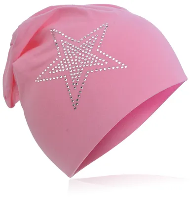 Produktbild von Kinder Beanie 2Stern Rosa S