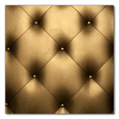 Produktbild von Wallario selbstklebende Möbelfolie/ Tischdecke für Innen und Außen, Größe: 70 x 70 cm - Goldene Ledertür