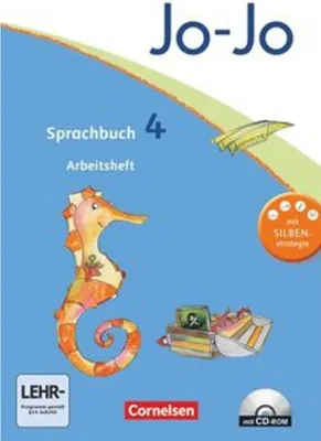 Produktbild von Jo-Jo Sprachbuch - Aktuelle allgemeine Ausgabe. 4. Schuljahr - Arbeitsheft mit CD-ROM