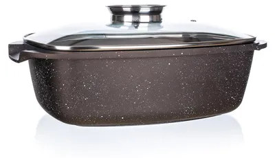 Produktbild von BANQUET PREMIUM Bräter 39,5x22cm Aromaknopf Braun