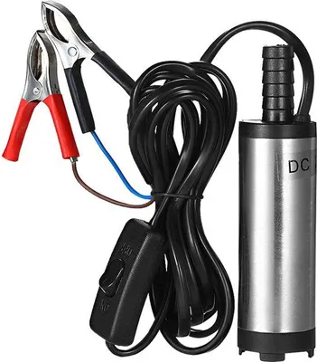 Productafbeelding van DC 12 V/24 V dompelpomp voor het pompen van dieselolie, water, 38 mm, waterolie, diesel, brandstofpomp, tanken