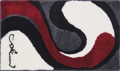 Produktbild von Grund Badteppich Colani 7B 70x120 cm, grau-weiss