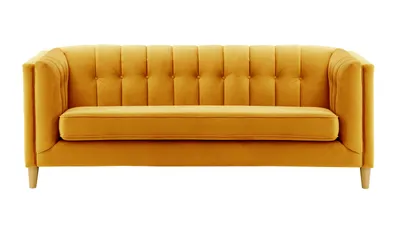 Produktbild von SLF24 - Dreisitzer-Sofa Sodre - Senf - Velluto 8