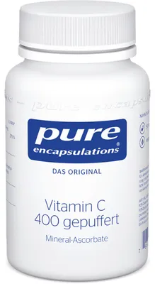 Produktbild von Pure Encapsulations Vitamin C 400 gepuffert, 180 St. Kapseln
