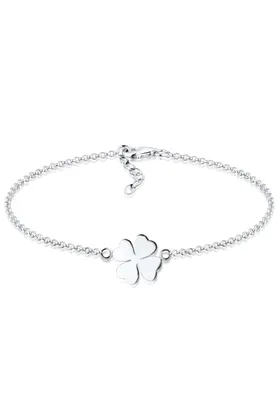 Produktbild von Elli Armband Damen Kleeblatt Symbol Glücksbringer in 925 Sterling Silber