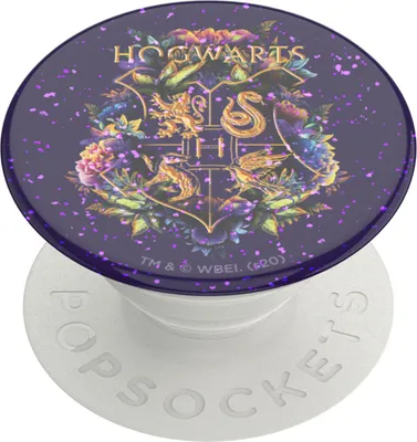 Produktbild von Popsockets 2 Glitter Hogwarts Floral 112077 Handy-Halter und Ständer - Lizenz