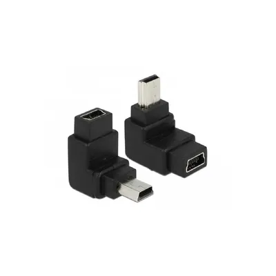 Produktbild von DELOCK Adapter USB-B mini 5 Pin St > Bu 90° gewinkelt