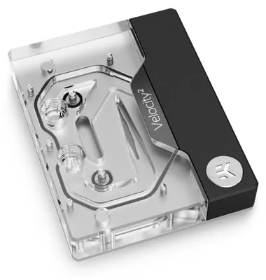 Produktbild von EKWB EK-Quantum Velocity² D-RGB - AM5 Nickel + Acryl (titan)