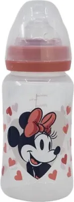 Produktbild von Disney Baby Minnie Maus Milchflasche Babyfläschchen Trinkflasche 240 ml