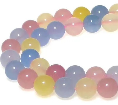 Immagine prodotto di Perline rotonde da 4 mm – ideali per la creazione di gioielli – 85 pezzi