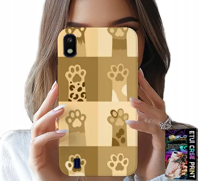 Produktbild von Etui Für Samsung A10 - Liebe Katze, Designs Mit Katzen, Katzenpfoten