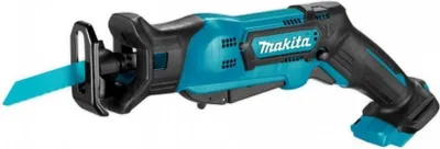 Image de Scie sabre sans fil Makita JR103DZJ 10,8 V Li + lames + MakPac1 sans batterie/chargeur