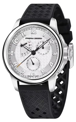 Immagine prodotto di Orologio da uomo Pagani Design, nero e bianco